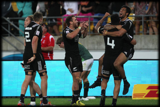 Wellington 7s 2016 New Zealand Cup winners